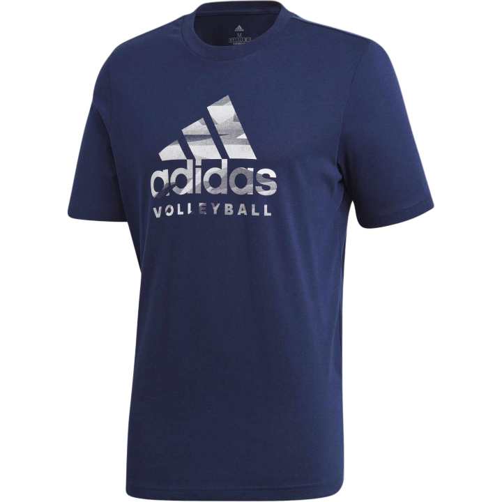 Adidas Adidas T Shirt Unisex Dark Blue