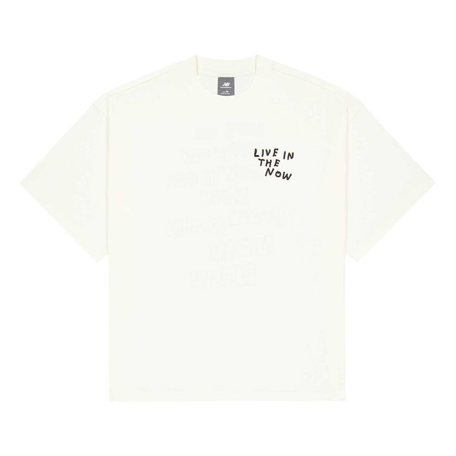 New Balance New Balance NB Grey T Shirt Men's White