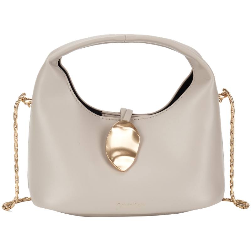 CALVIN KLEIN Synthetic Material One Shoulder Handbag Small Women's Castle Gray