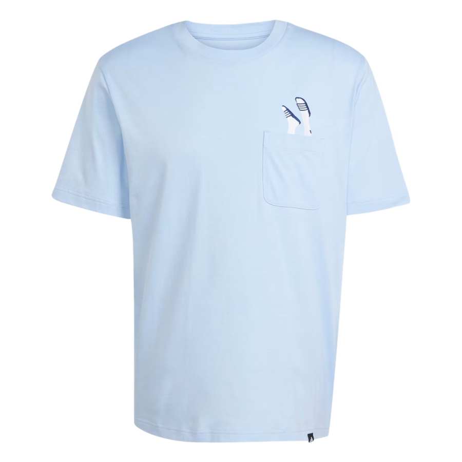 Adidas Adidas SportswearLounge SS25 T Shirt Men's Glow Blue