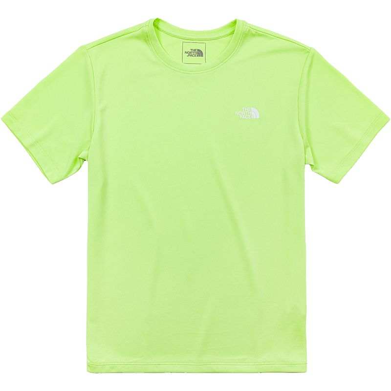 THE NORTH FACE City Landmark T Shirts Women's Green Crew Neck Moderate Straight Fit