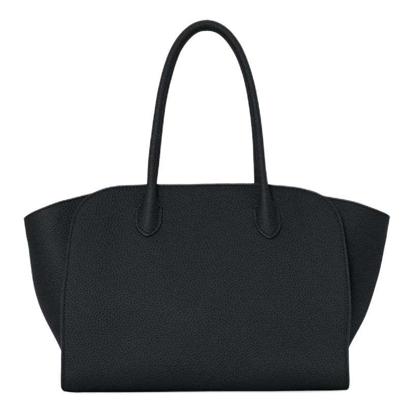 THE ROW Marlo Calfskin Tote Bag, Shopping Bag, Handbag Unisex Black