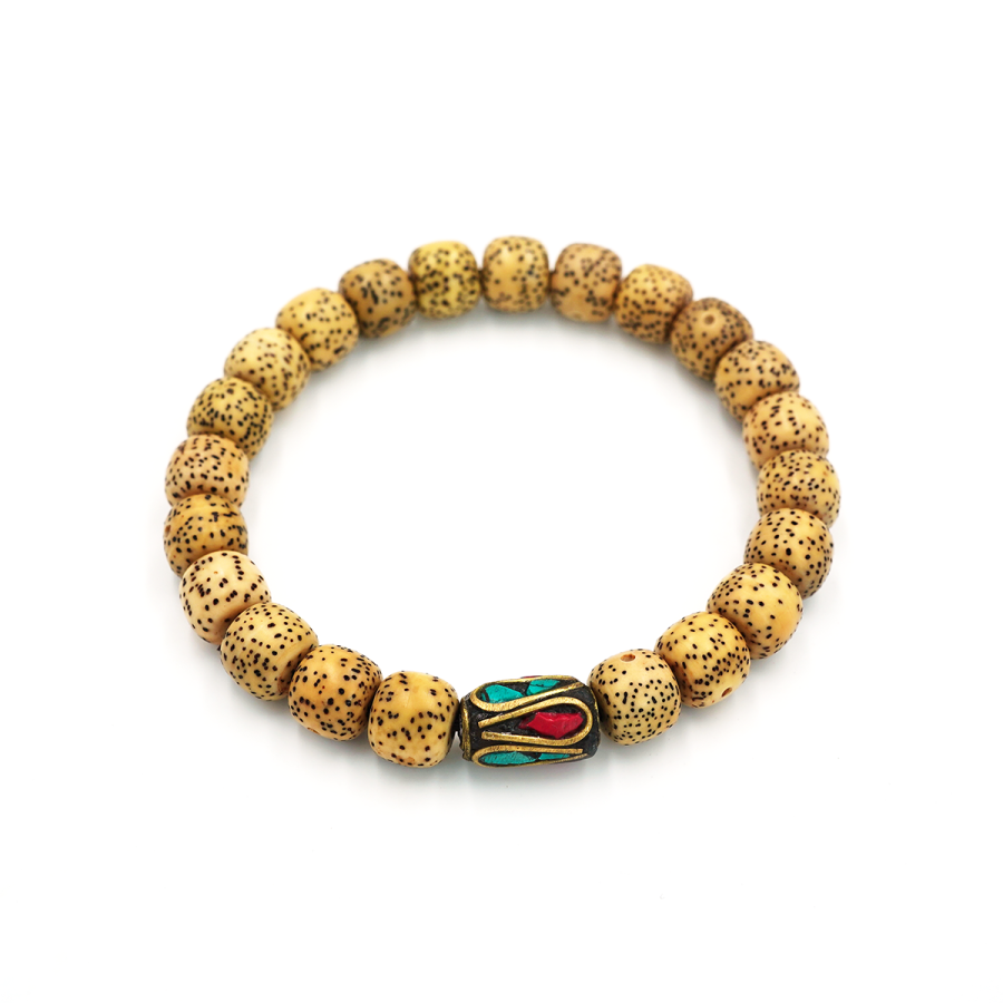 PAUL COSTELLOE Star Moon Bodhi Seeds Beaded Bracelets Unisex