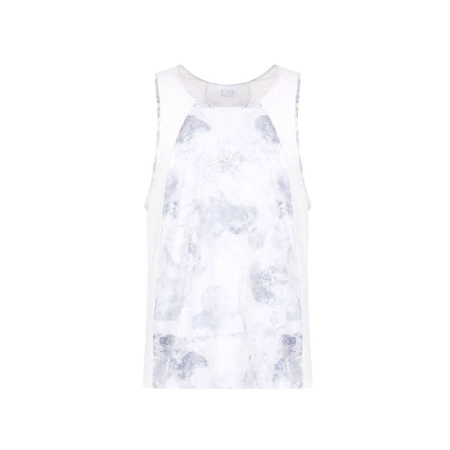 EMPORIO ARMANI EA7 Tank Top Men's Gray Black