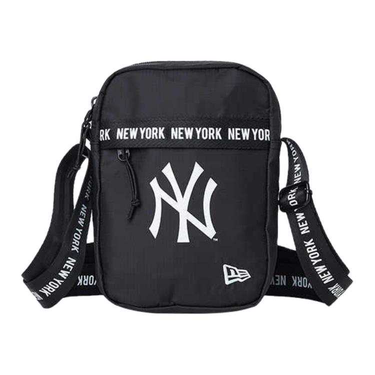 New Era Fabric Crossbody Bags Small Men's Black
