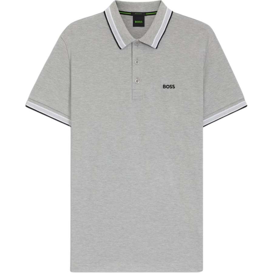 HUGO BOSS Polo Shirt Men's Gray