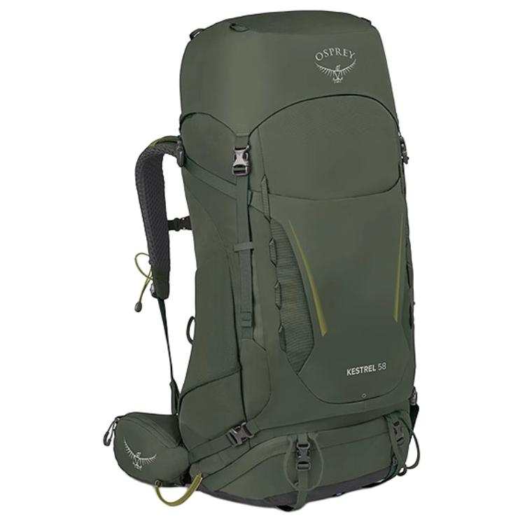 OSPREY Kestrel 58L Outdoor Bags Nylon Khaki Green Men's