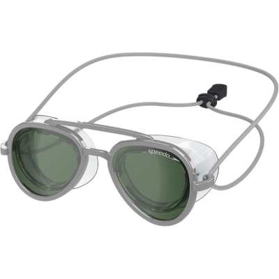 Speedo SUNNY G Swim Goggles Vacation Swim Unisex Silver
