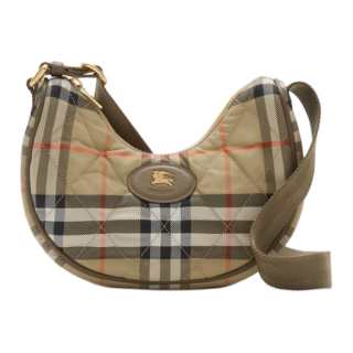 Burberry Horseshoe Polyamide+Polyurethane Shoulder Bag Regular Women's Umber