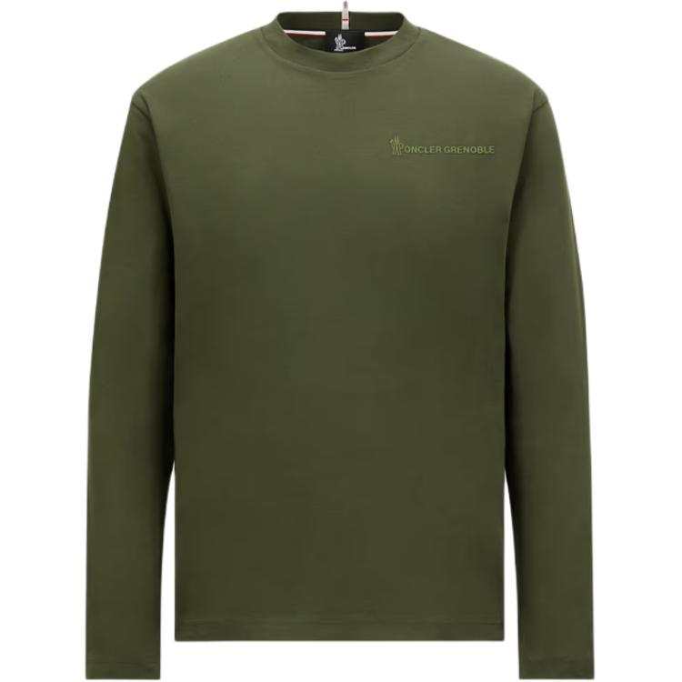 Moncler Grenoble T Shirt Men's Olive Green