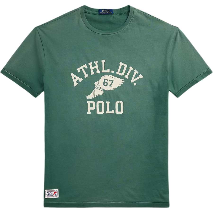 Polo Ralph Lauren T Shirt Classic Version Men's Washed Forest Green