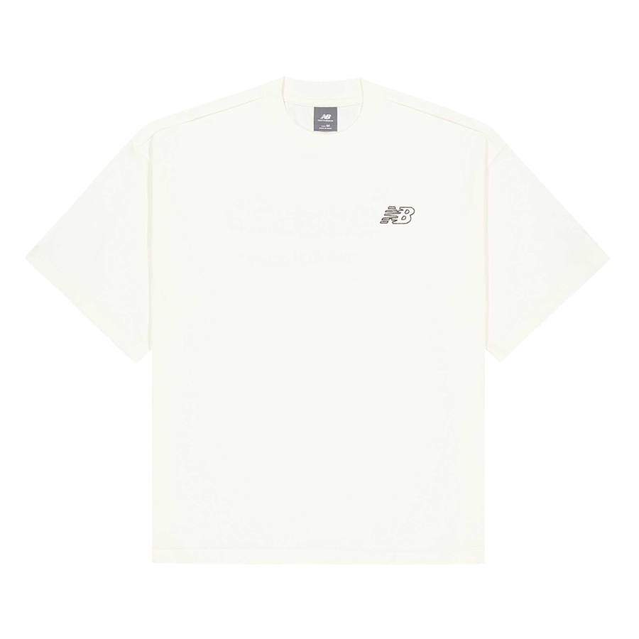 New Balance New Balance NB Grey T Shirt Men's White