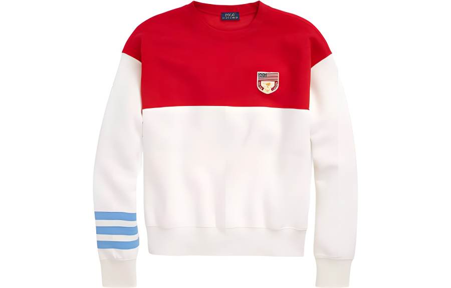 Polo Ralph Lauren Sweatshirt Women's White Red