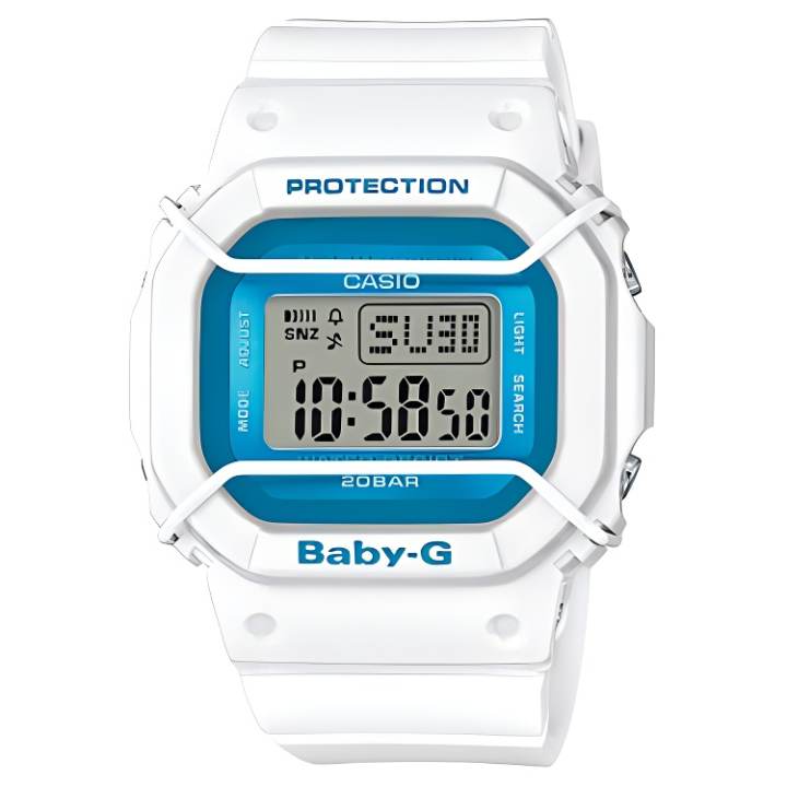CASIO CASIO DIGITAL Quartz Movement Resin Strap Watch Men's Watches Gray Dial