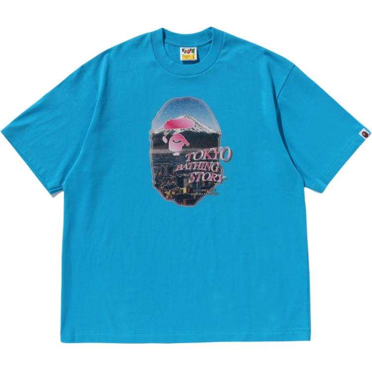 A BATHING APE A Bathing Ape logo-printed T-shirt