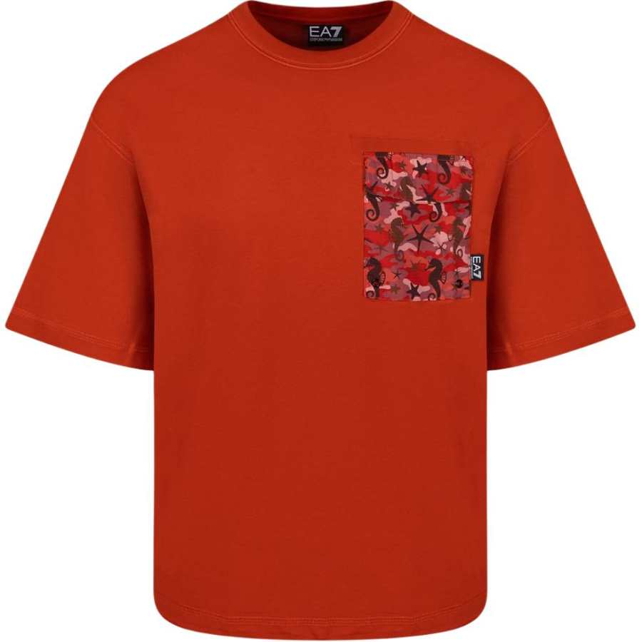 EMPORIO ARMANI T Shirt Men's Coral