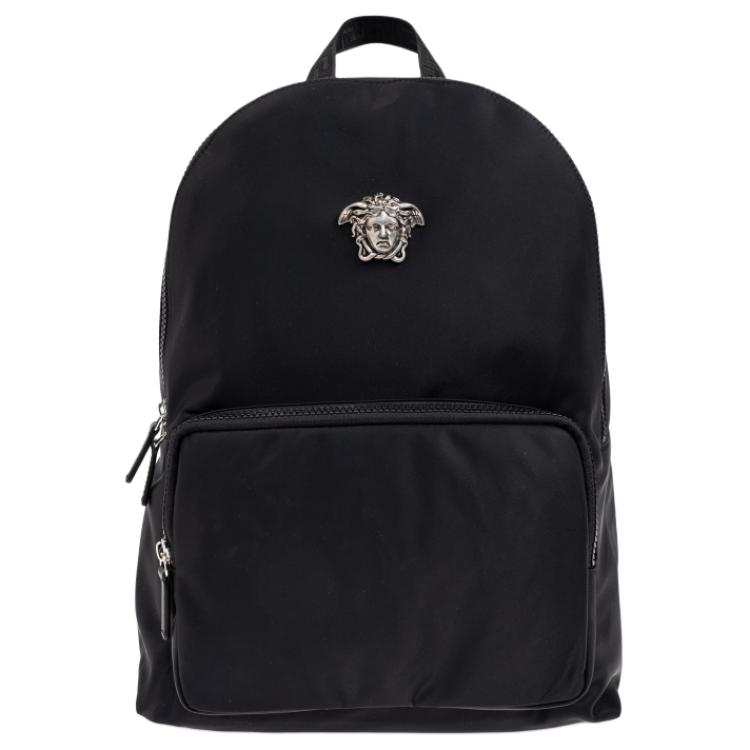 VERSACE VERSACE La Medusa Polyamide Backpack Regular Men's Black