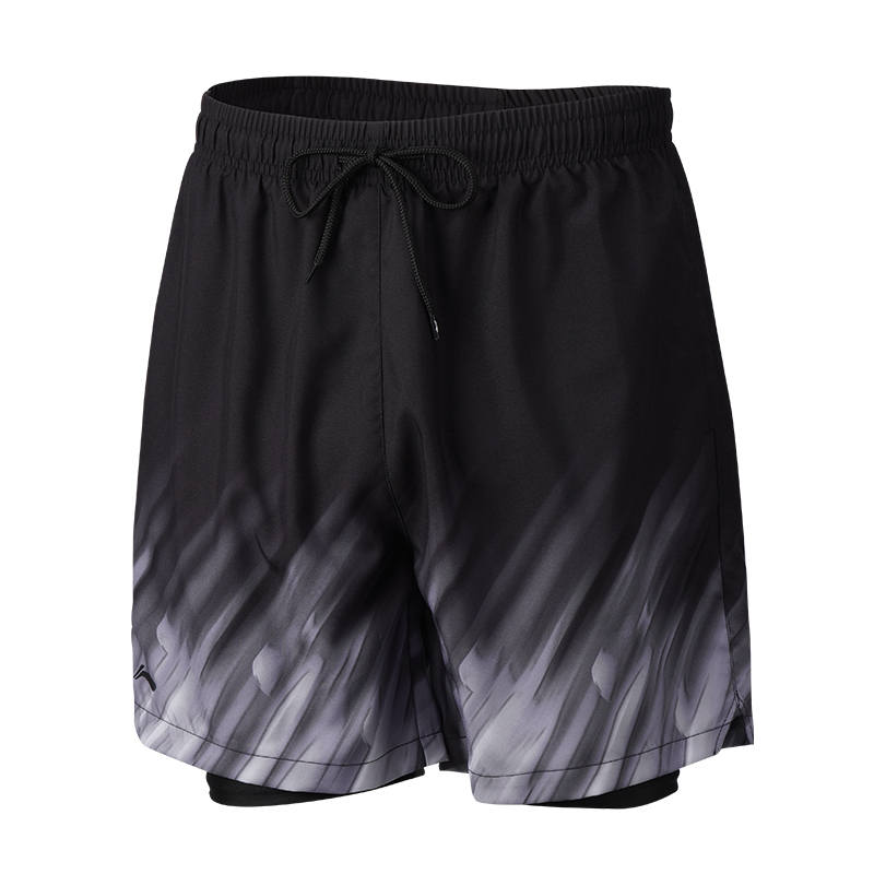 Li-Ning Li Ning Swimming Shorts Men's Black Purple