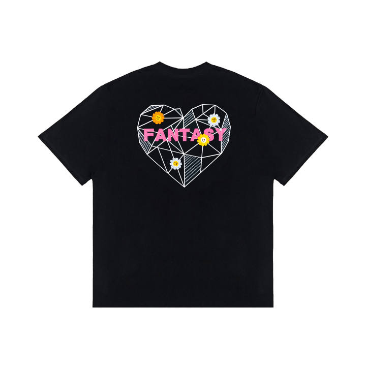Adidas Adidas Fantasy T Shirt Unisex Black