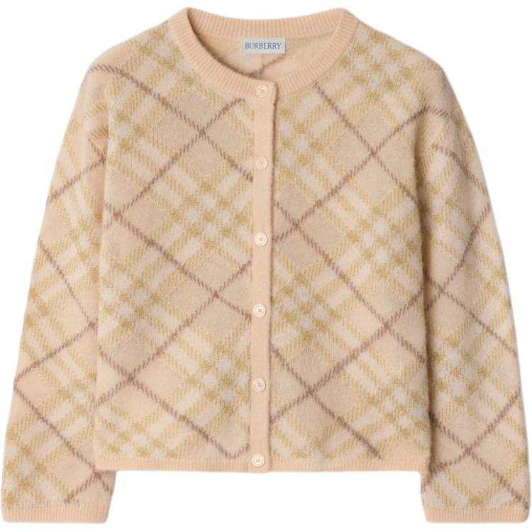 Burberry Sweater SS25 Brown Kids'