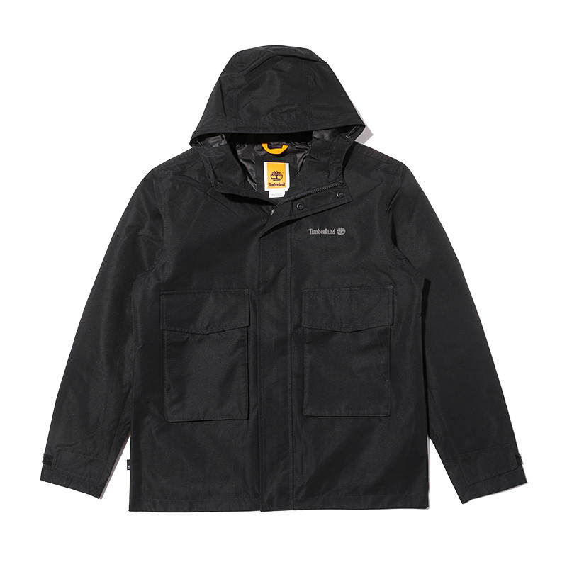 Timberland Jackets Men's Black Hooded Moderate