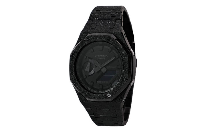CASIO CASIO Custom Collection Quartz Movement Stainless Steel Strap Watch Men's Watches Black Dial