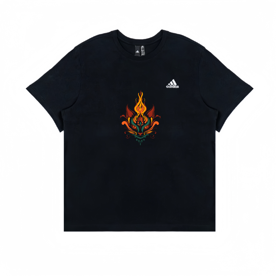Adidas Adidas T Shirts Unisex Black Crew Neck Straight Fit