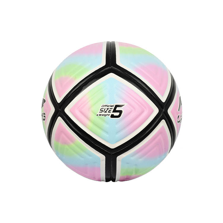 Li-Ning Li Ning Size 5 Soccer Ball TPU Seamless Thermal bonding Unisex Aurora Pink