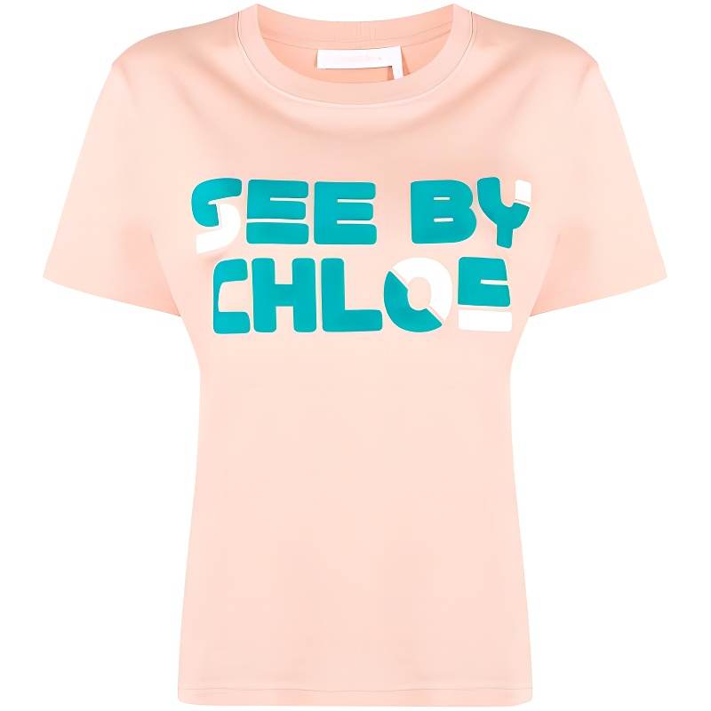 See By Chloe See By Chloé Logo print Cotton T shirt