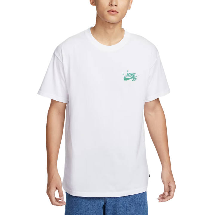 Nike Nike SB T Shirts Men's White Crew Neck Moderate