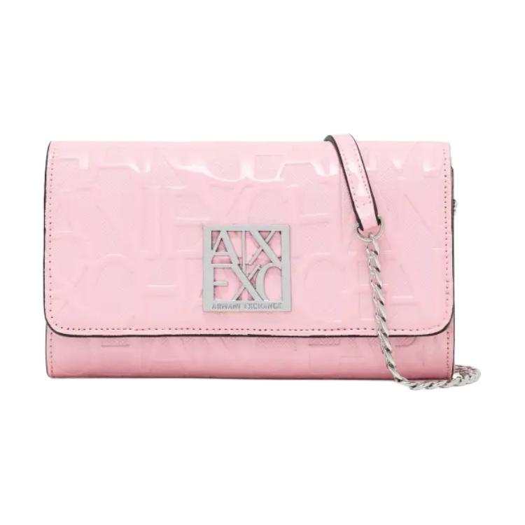 ARMANI EXCHANGE ARMANI EXCHANGEAE Polyester Shoulder Bag, Crossbody Bag, Wallet Women's Pink