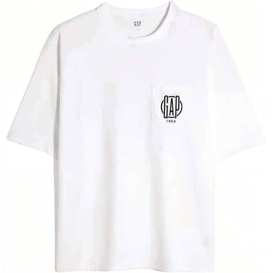 GAP T Shirts Unisex Crew Neck Moderate Heavyweight