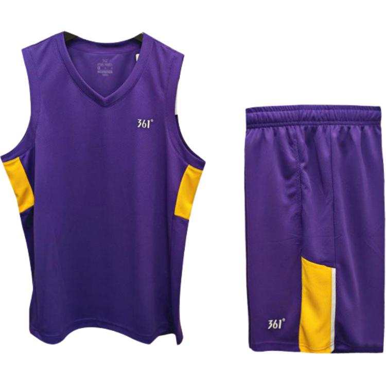 361° Basketball Collection Basketball Suit Men's Victory Purple