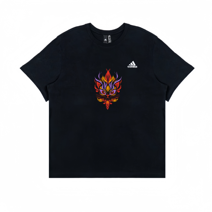 Adidas Adidas T Shirts Unisex Black Crew Neck Moderate Straight Fit