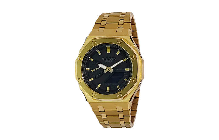 CASIO CASIO Custom Collection Quartz Movement Stainless Steel Strap Watch Men's Watches Black Dial
