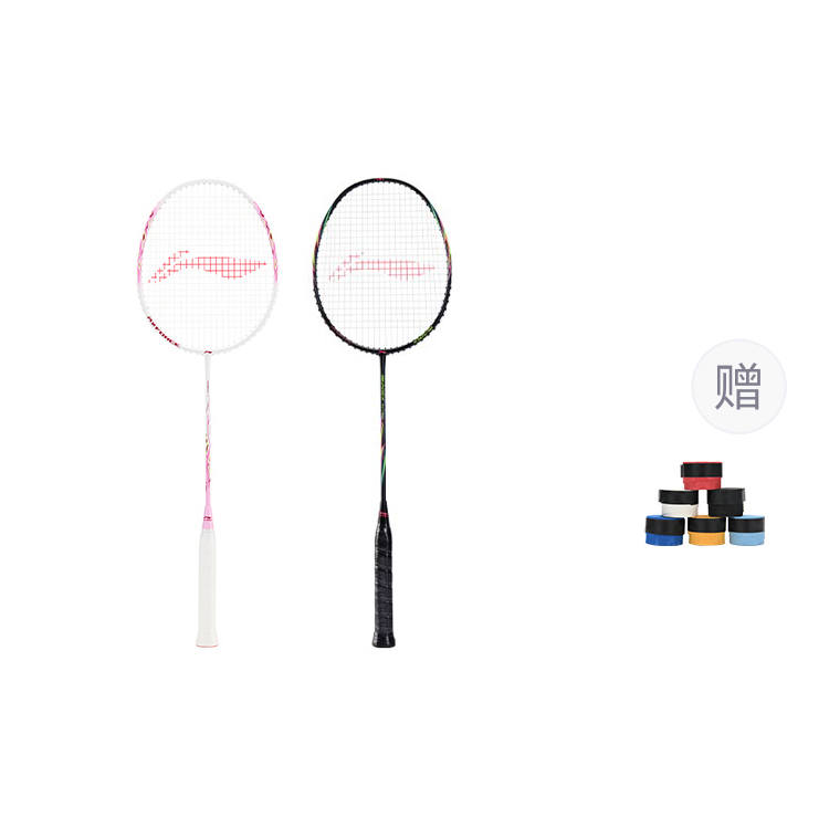 Li-Ning Li Ning Thunder 9 Shadow EX LIGHT Full Carbon Badminton Rackets Offensive Type Heavy Head, Stiff Shaft Entry level