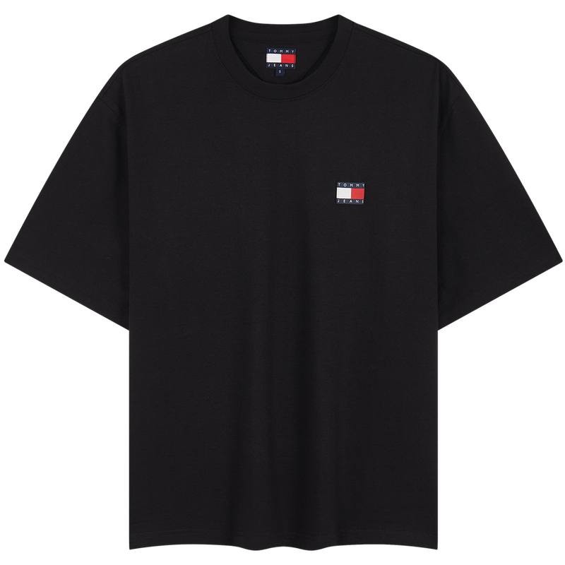 Tommy Hilfiger T Shirts Men's Crew Neck Moderate Straight Fit