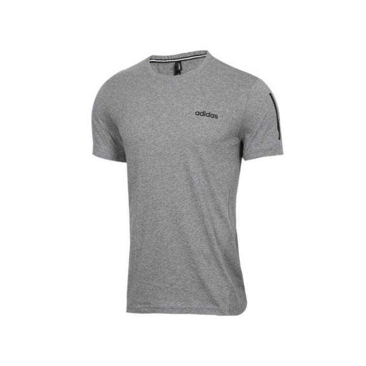 Adidas Adidas T Shirts Men's Gray Crew Neck Moderate