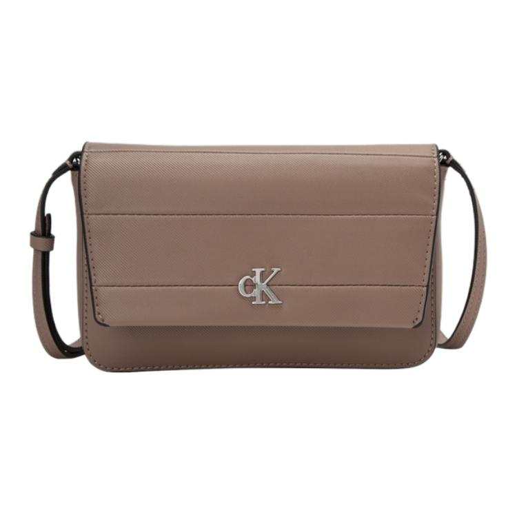 CALVIN KLEIN Synthetic Material Cell Phone Crossbody Bag Small Women's Milk Coffee