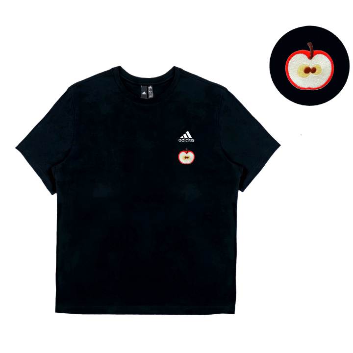 Adidas Adidas T Shirts Unisex Black Crew Neck Thin Straight Fit