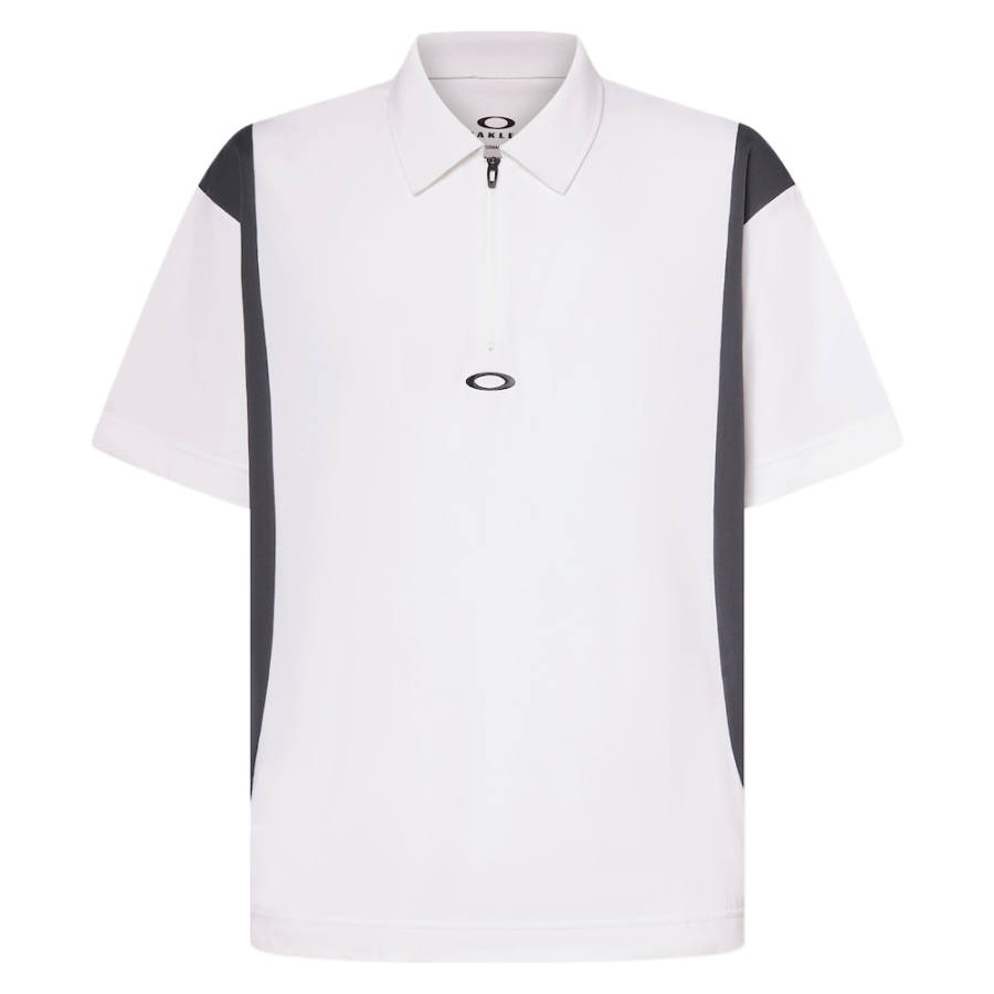 Oakley Shirts Men's White Polo Collar Moderate
