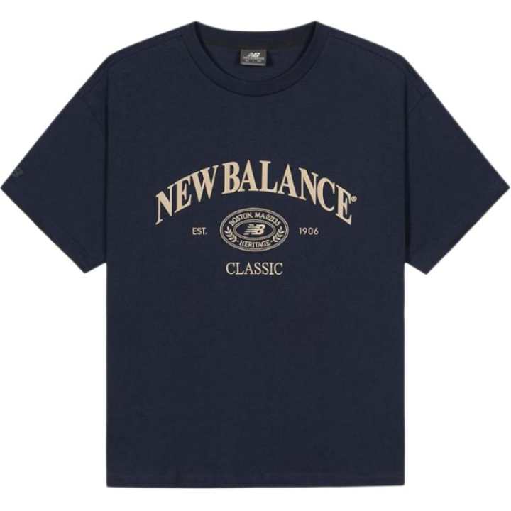 New Balance New Balance T Shirt Unisex Marine Blue