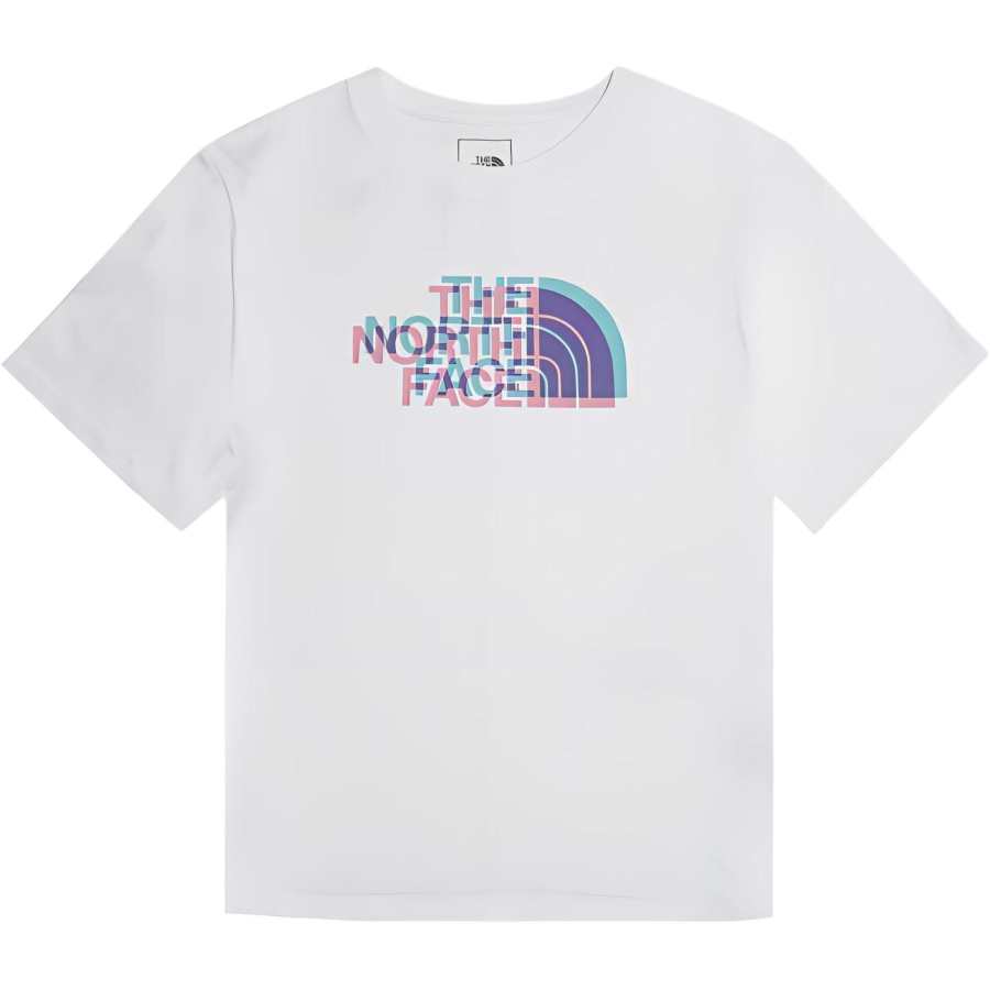 THE NORTH FACE Drop Shoulder Sleeve T Shirt Women's White