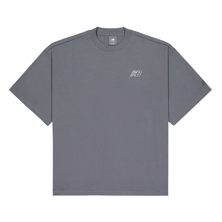 New Balance New Balance NB Grey SS25 T Shirt Men's Gray