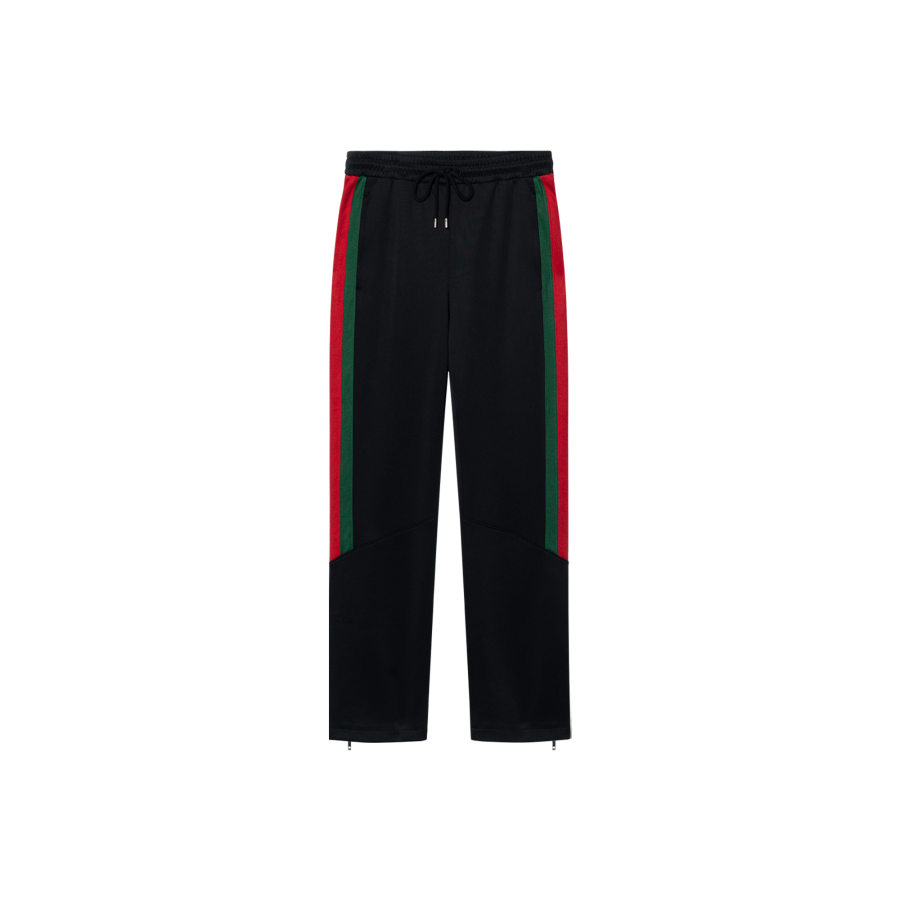 GUCCI Love Parade Casual Pants Men's Black