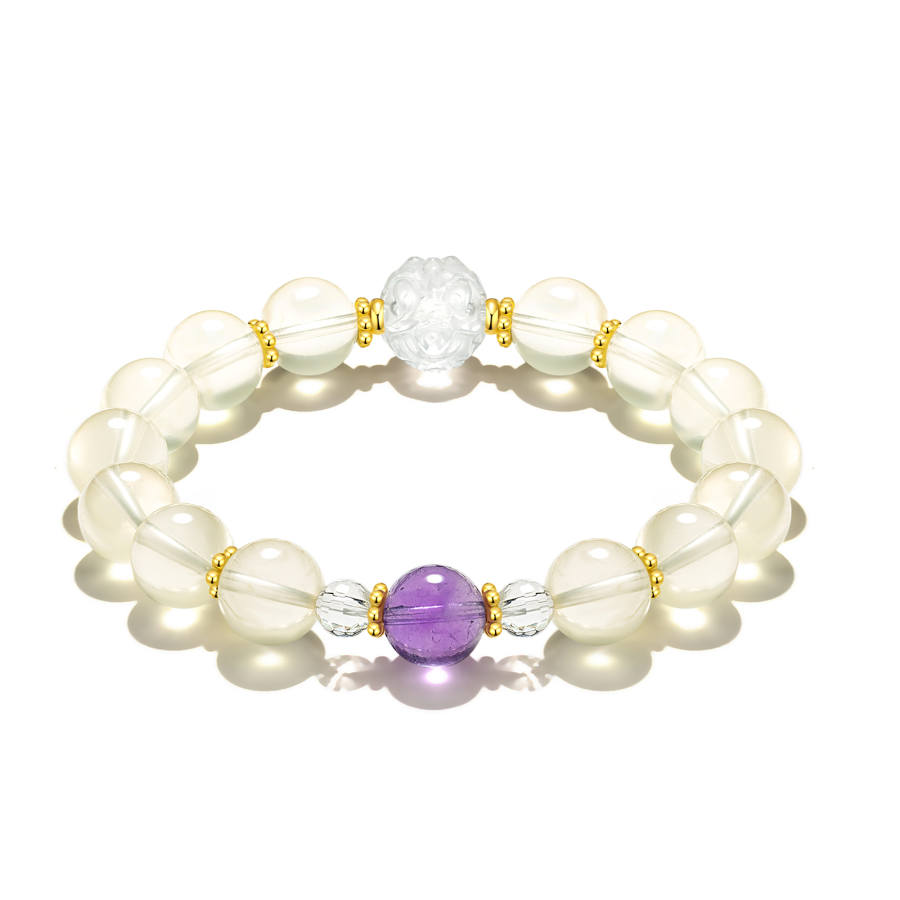 Barbie Multicolor Crystal Beaded Bracelets Women's