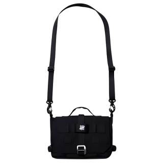 UNDEFEATED Fabric Handbag, Shoulder Bag, Crossbody Bag Unisex Black