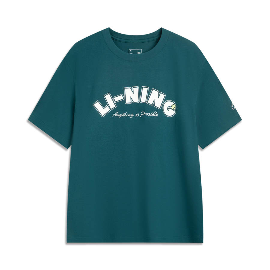 Li-Ning Li Ning Sports Trendy Collection T Shirt Men's Reef Green