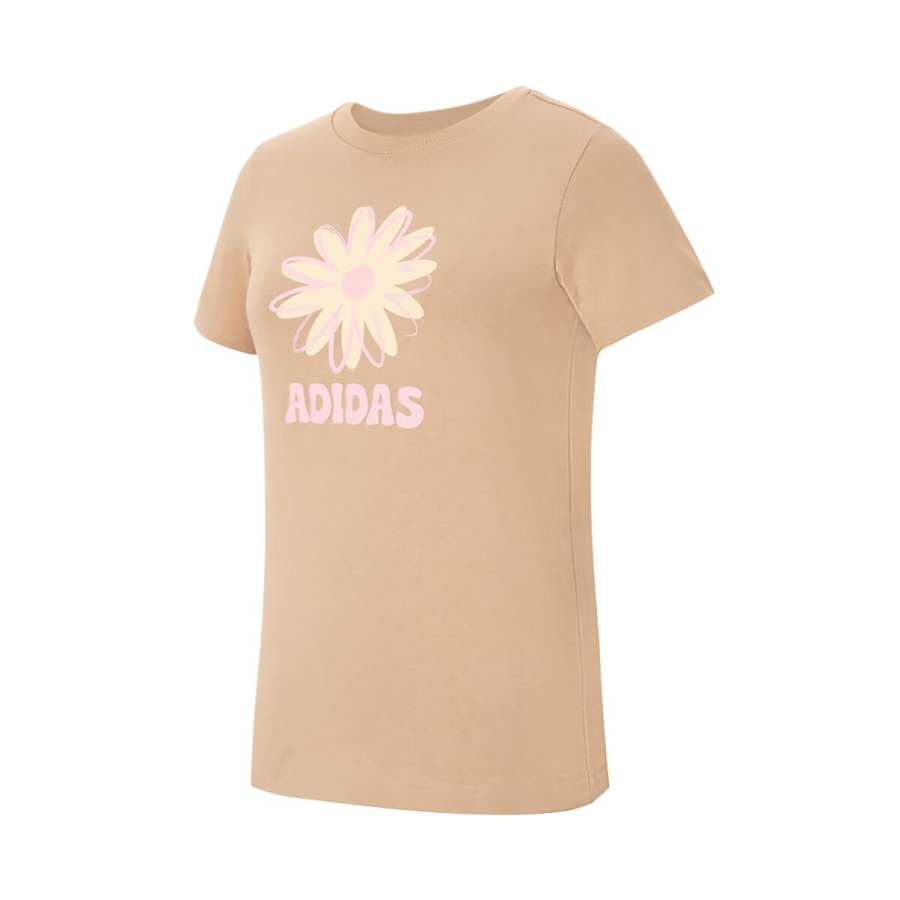 Adidas Adidas SS25 T Shirt Women's Warm Sand