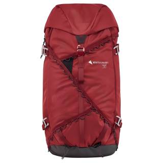 Klattermusen 44L Large Capacity Outdoor Bags Recycled Nylon Red Unisex